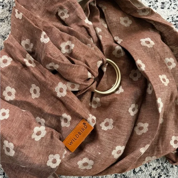 WildBird Alethe Floral Brown ring sling - Picture 5 of 6